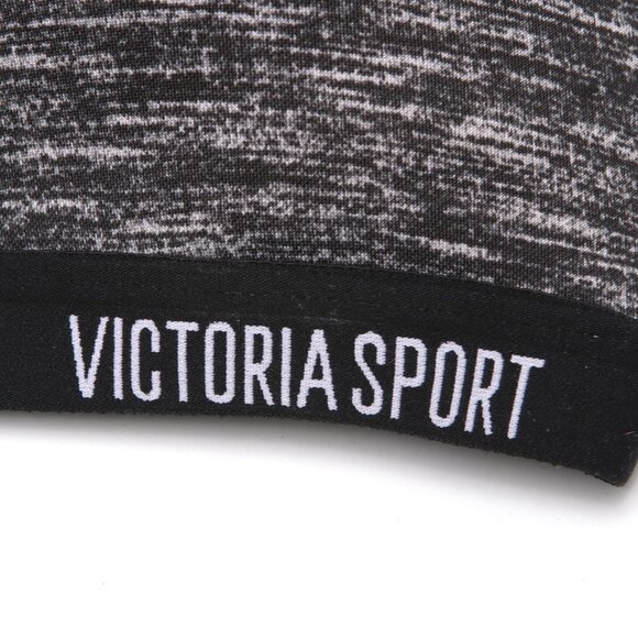 Victoria's Secret Incredible Sports Bra Racerback High Impact Black Grey 34DDD - Picture 12 of 13